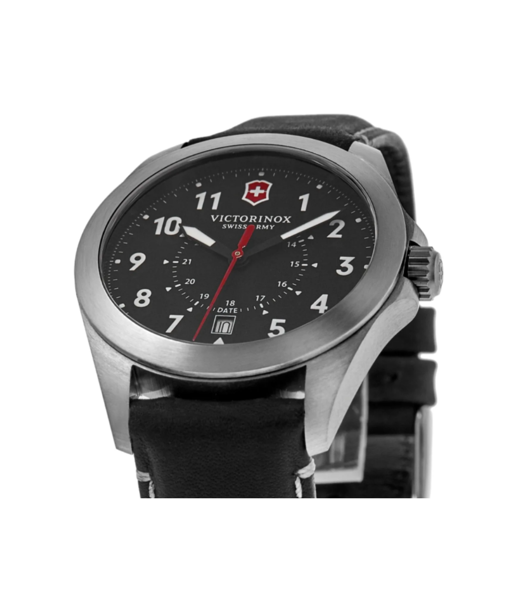 Victorinox Heritage Black Leather