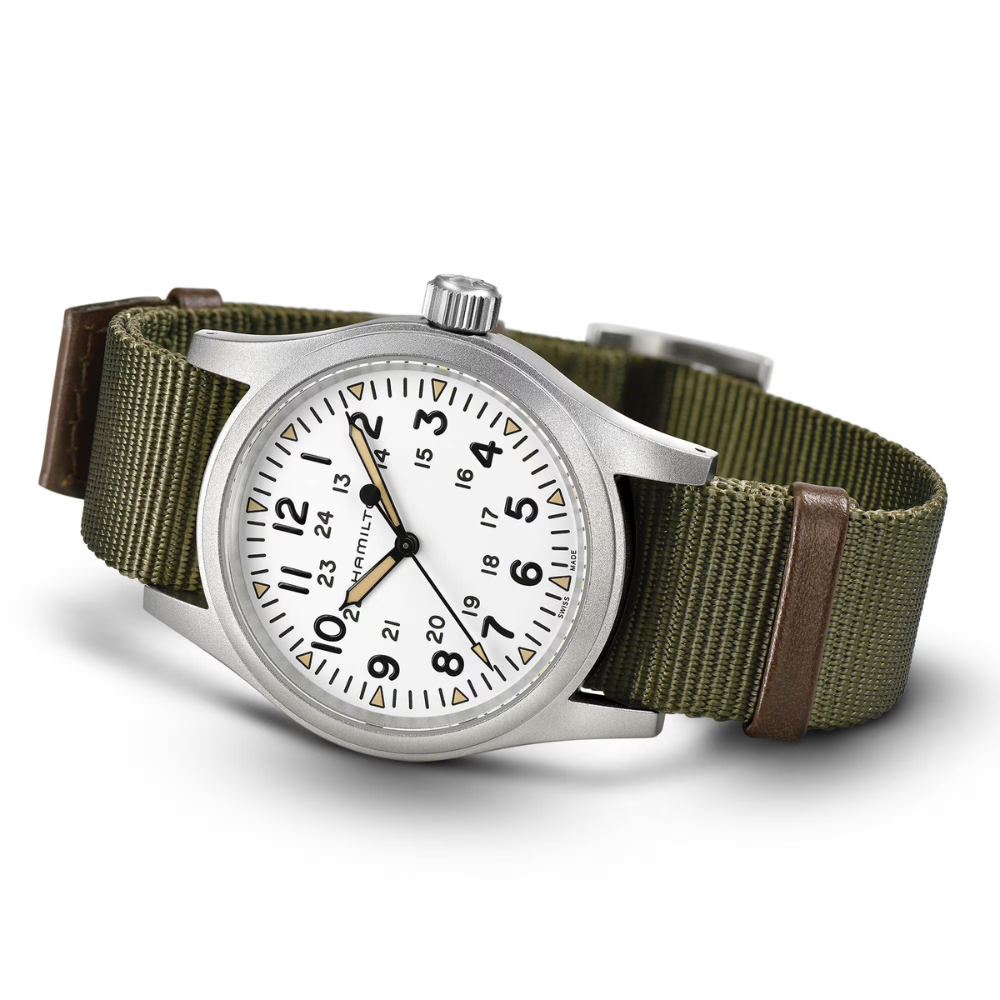 Hamilton Khaki Field Mechanical White 38mm