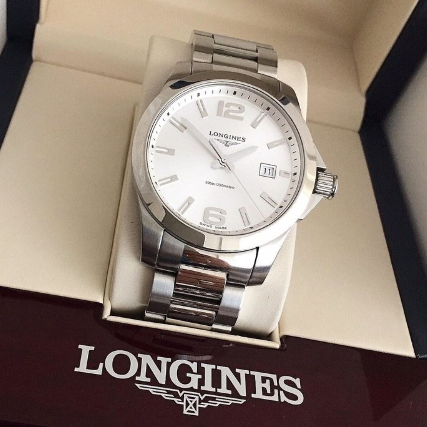Longines Conquest Silver 41mm