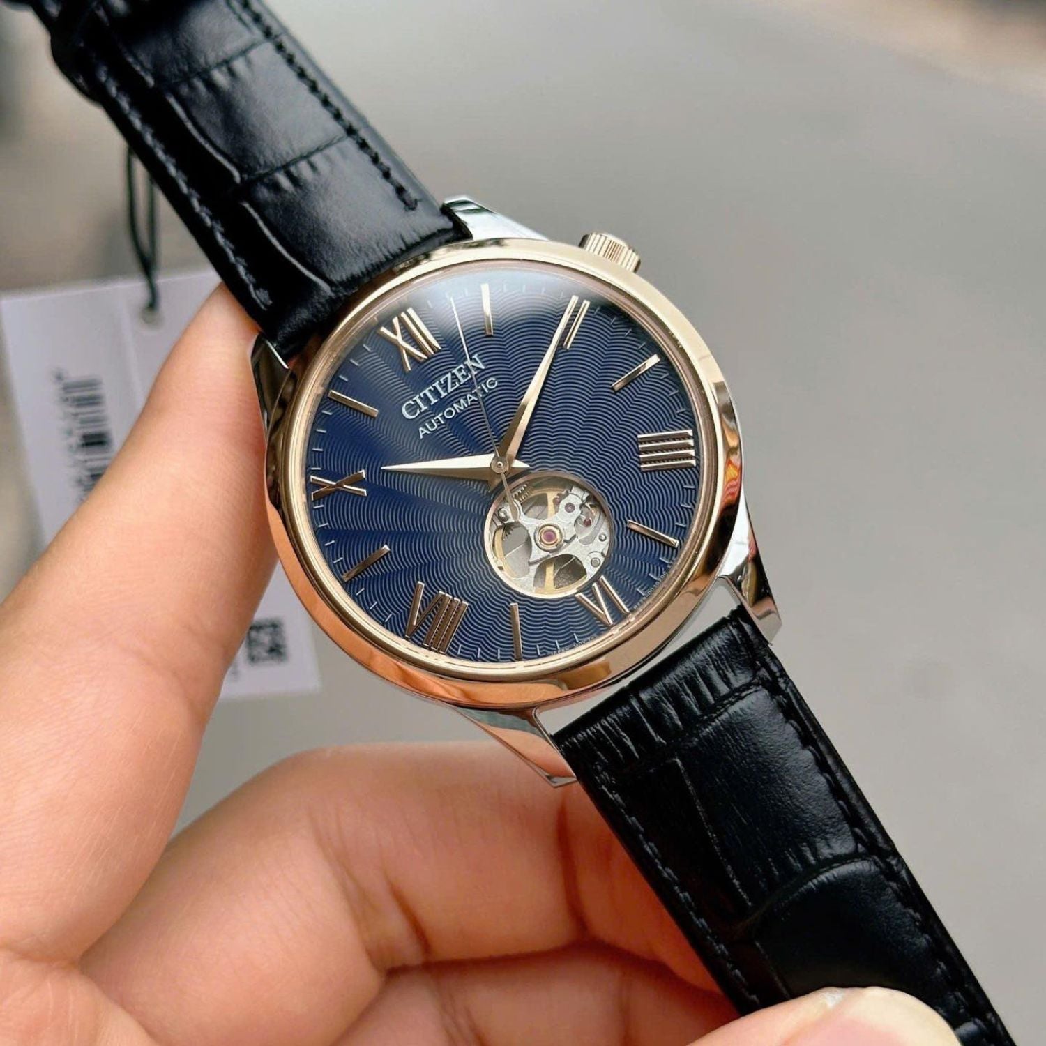 Citizen Open Heart Automatic Blue 40m