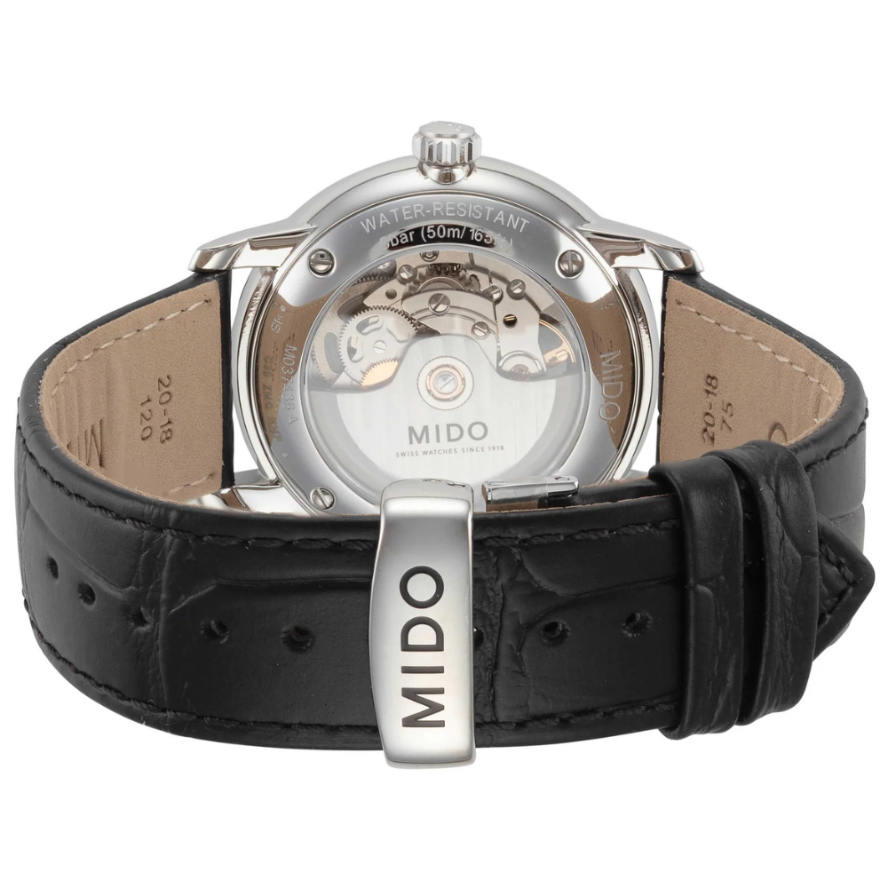 Mido Baroncelli Signature Skeleton Black 39mm
