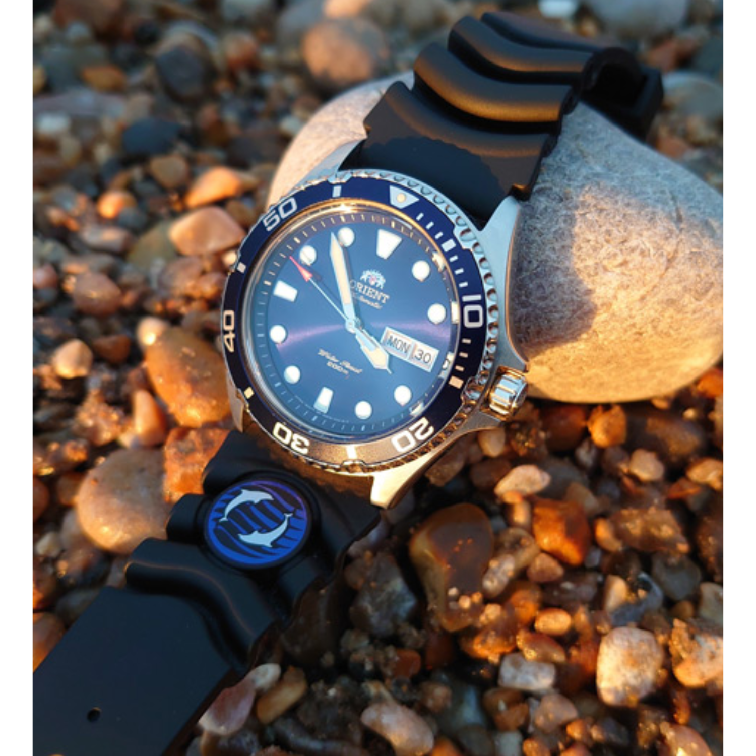 Orient Diver Ray II Blue Rubber 41.5mm