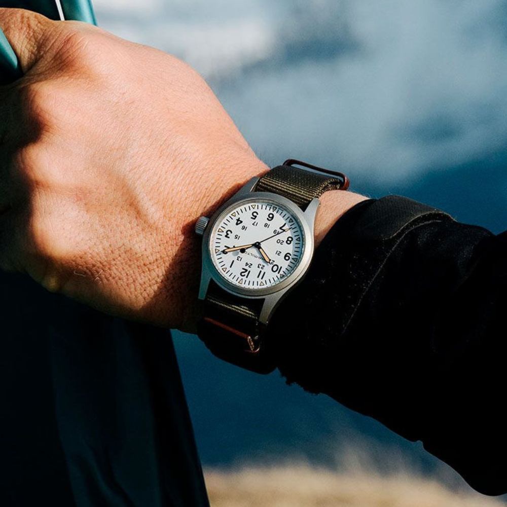 Hamilton Khaki Field Mechanical White 38mm
