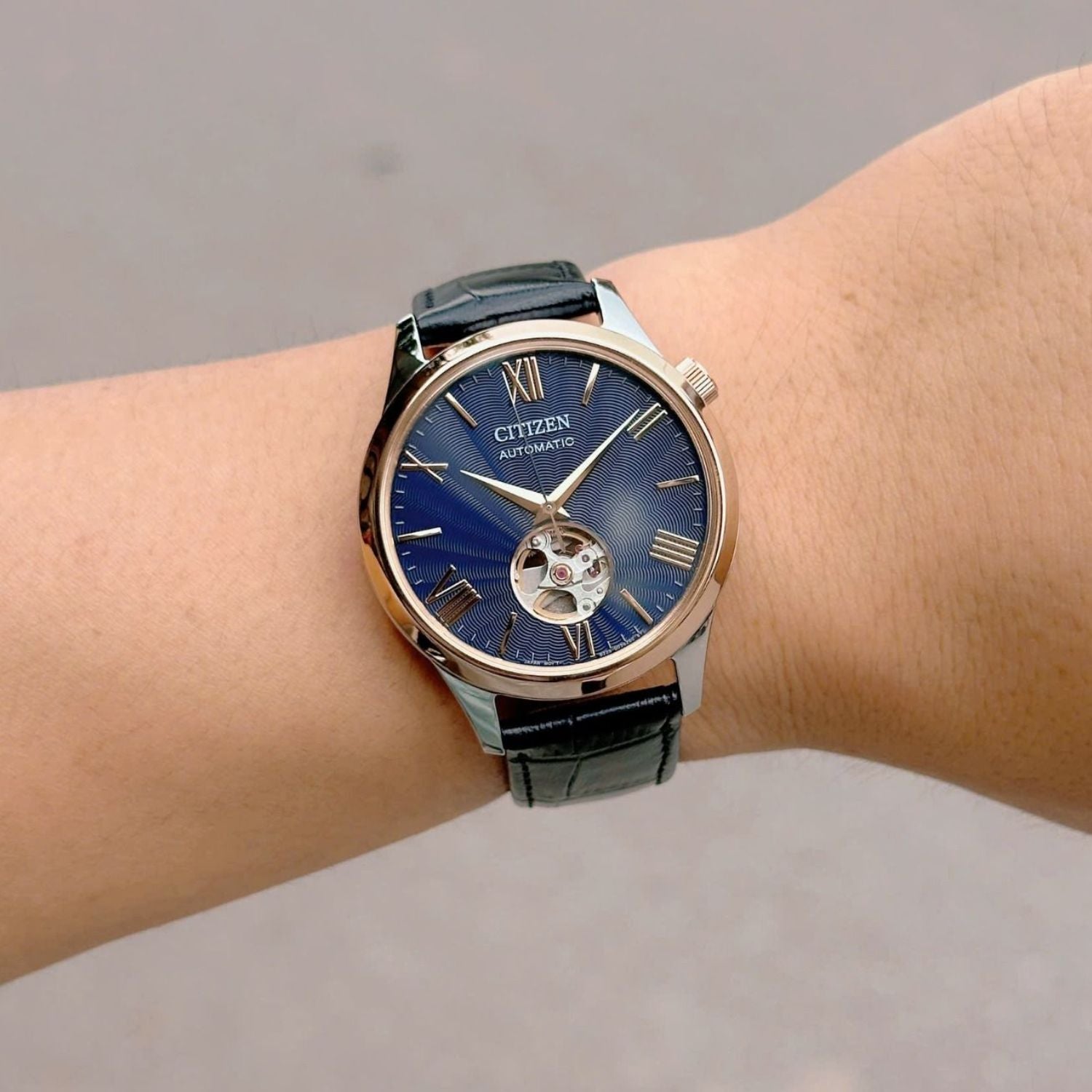 Citizen Open Heart Automatic Blue 40m