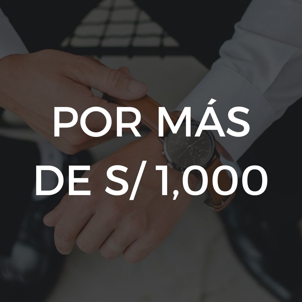 Regalos por más de S/ 1000