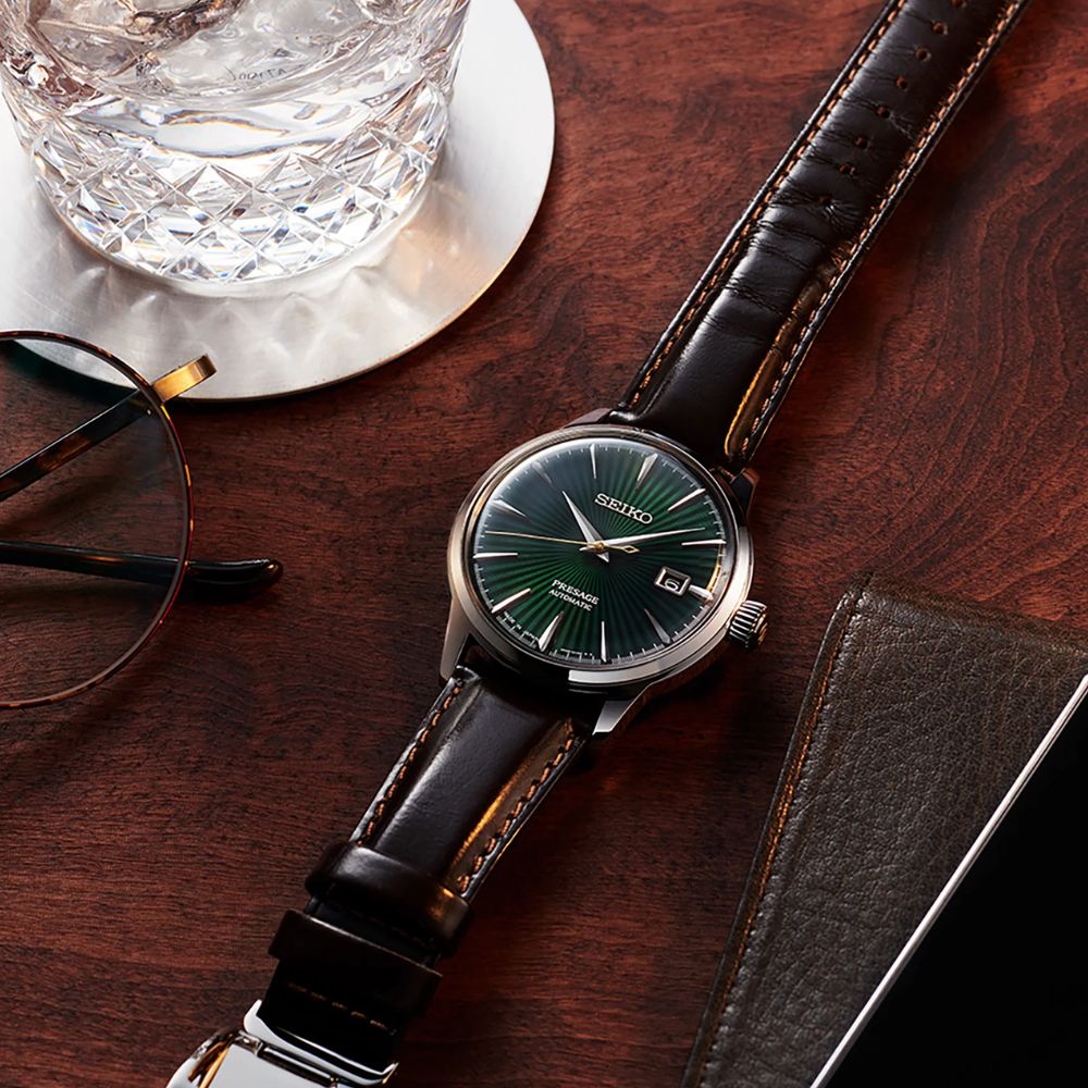 Seiko Presage Cocktail Time Mockingbird 40.5mm