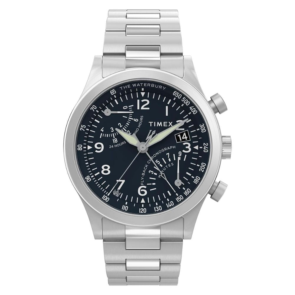 Timex Traditional Flyback Chrono Blue 42mm