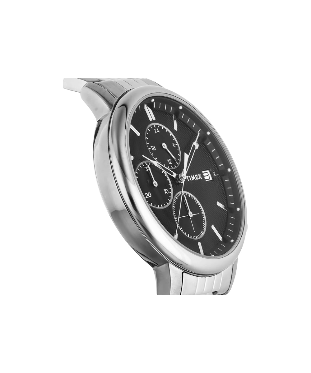 Timex Chicago Chronograph Black 45mm