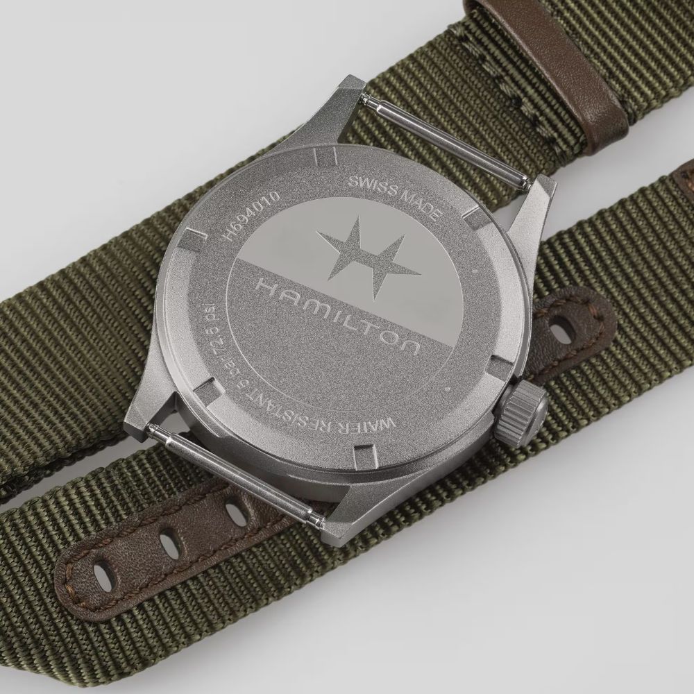 Hamilton Khaki Field Quartz White Nylon 38mm