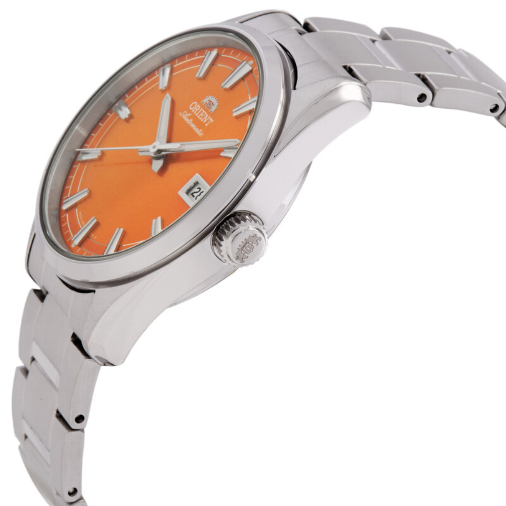 Orient Classic Stretto Date Orange 38.5mm