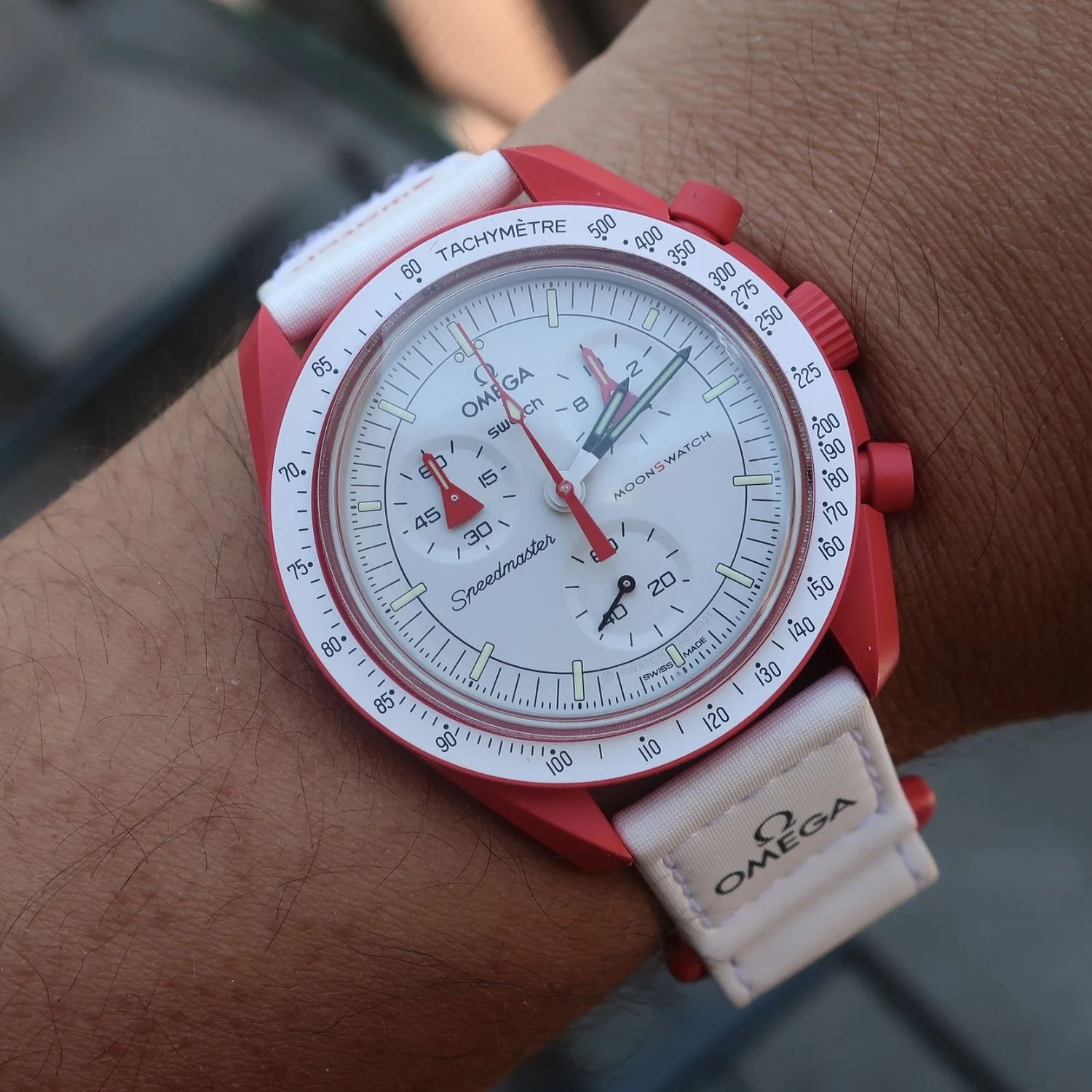 Bioceramic MoonSwatch Mission to Mars 42mm