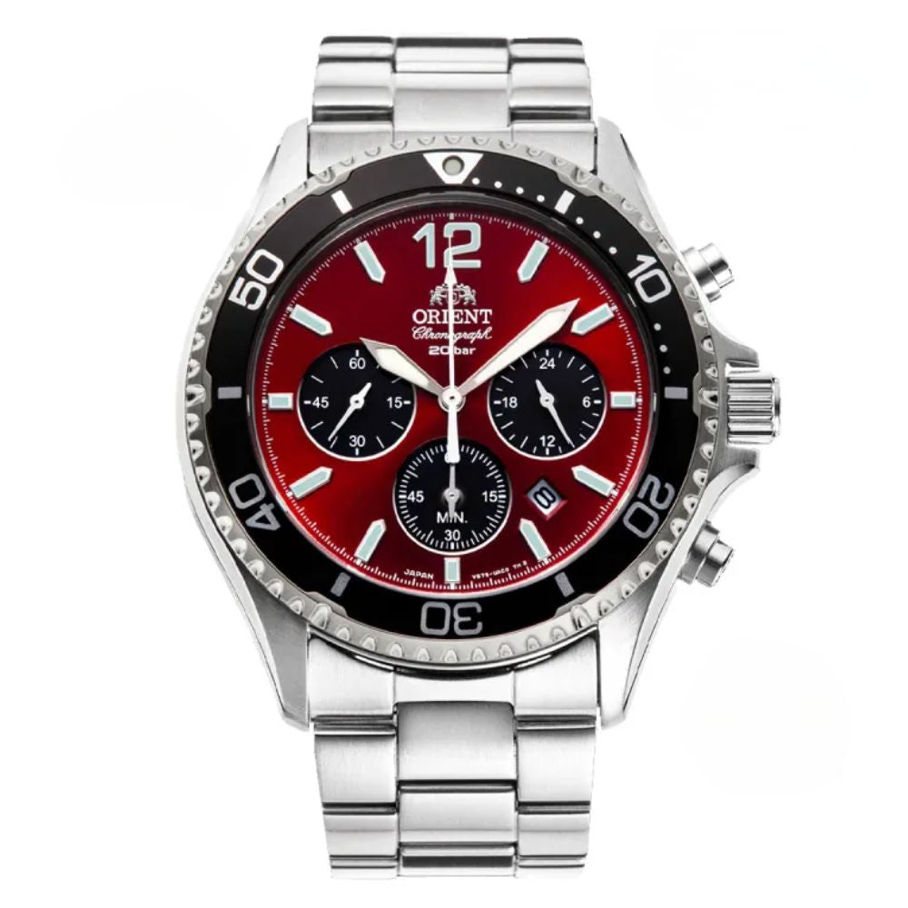 Orient Sports Solar Red RA-TX0207R 42.8mm