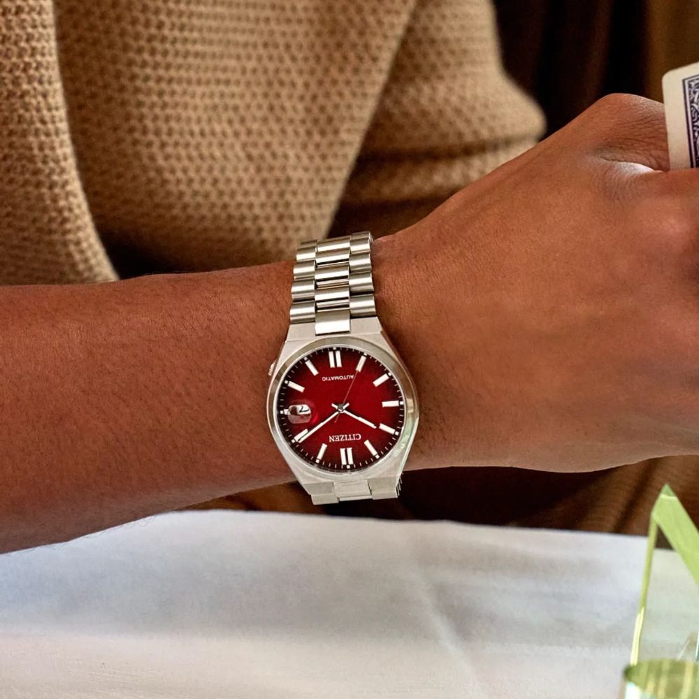 Citizen Tsuyosa Burgundy 40mm