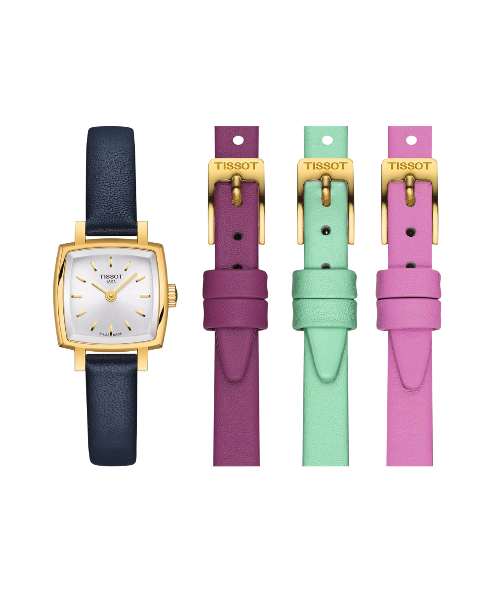 Tissot Lovely Square Summer Kit Silver Ladies Watch