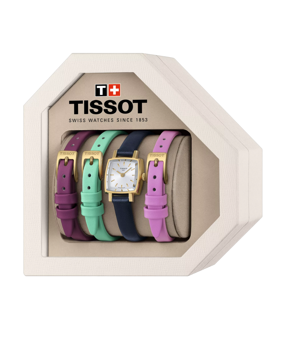 Tissot Lovely Square Summer Kit Silver Ladies Watch