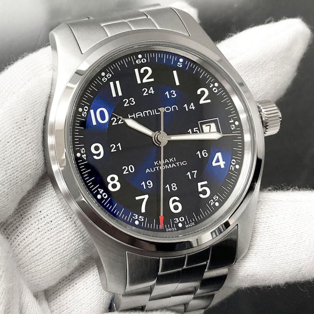 Hamilton Khaki Field Auto Blue 42mm