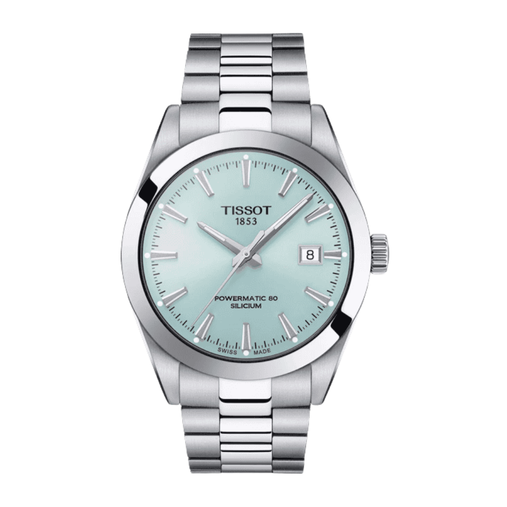 Tissot Gentleman Powermatic 80 Silicium Ice Blue 40mm