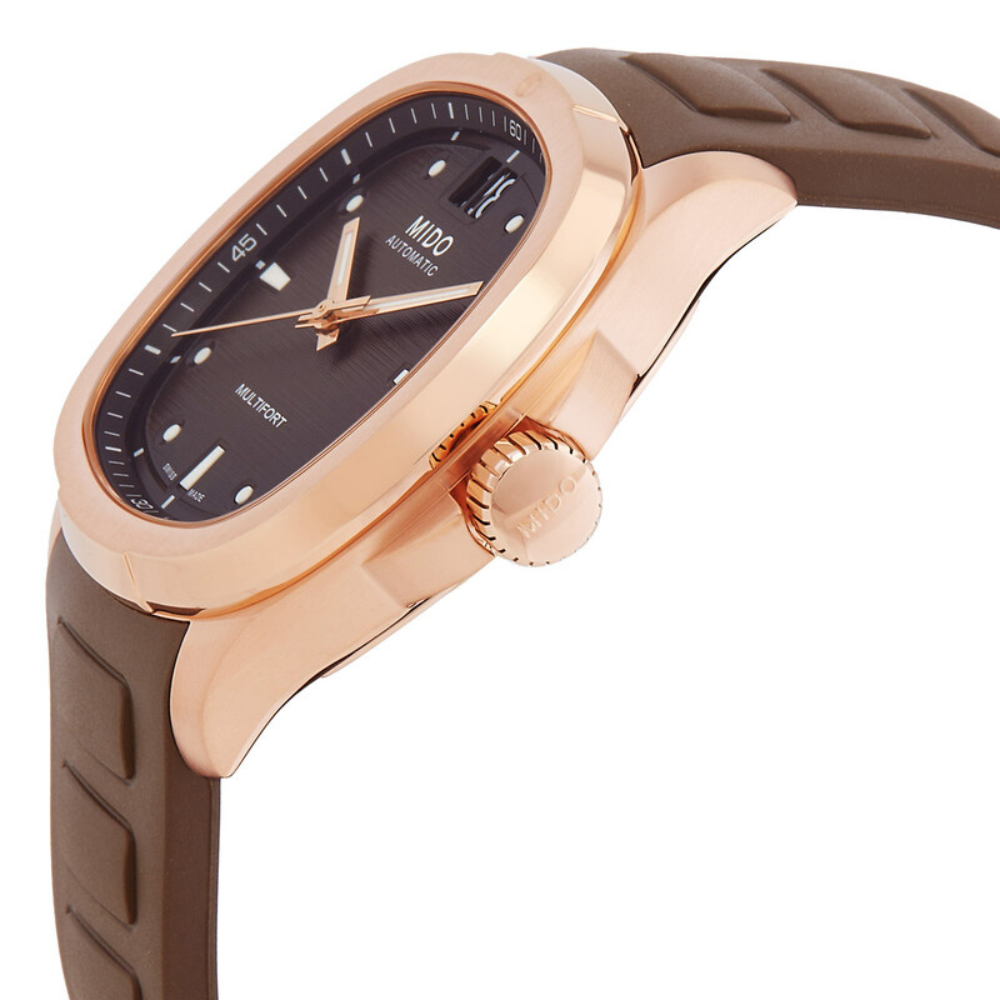Mido Multifort TV Big Date Chocolate 39mm