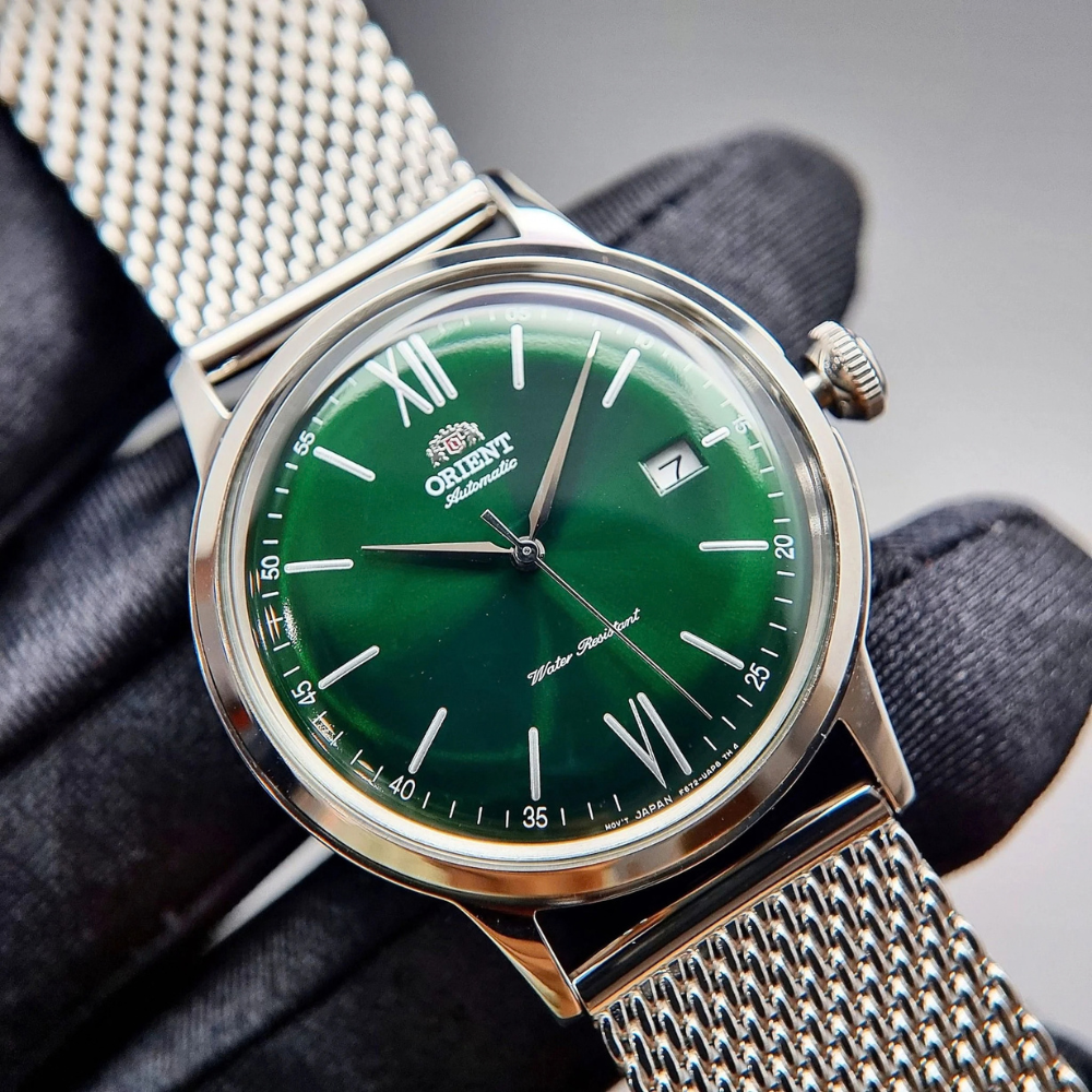Orient Bambino Steel Green 40.5mm