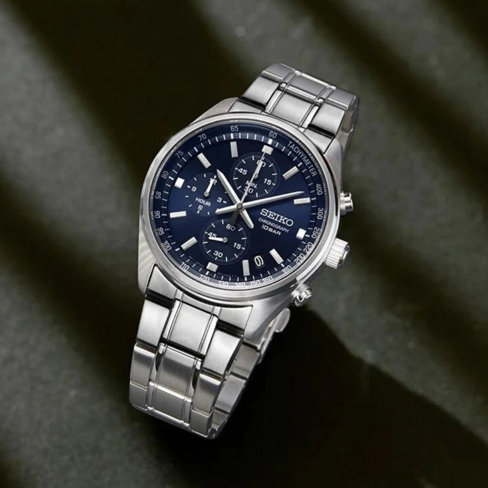 Seiko Chronograph Blue SSB377 41.5mm