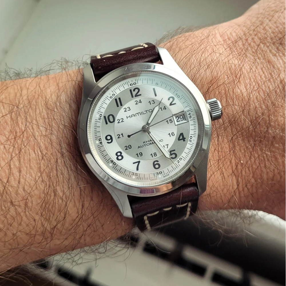 Hamilton Khaki Field Automatic Silver 38mm
