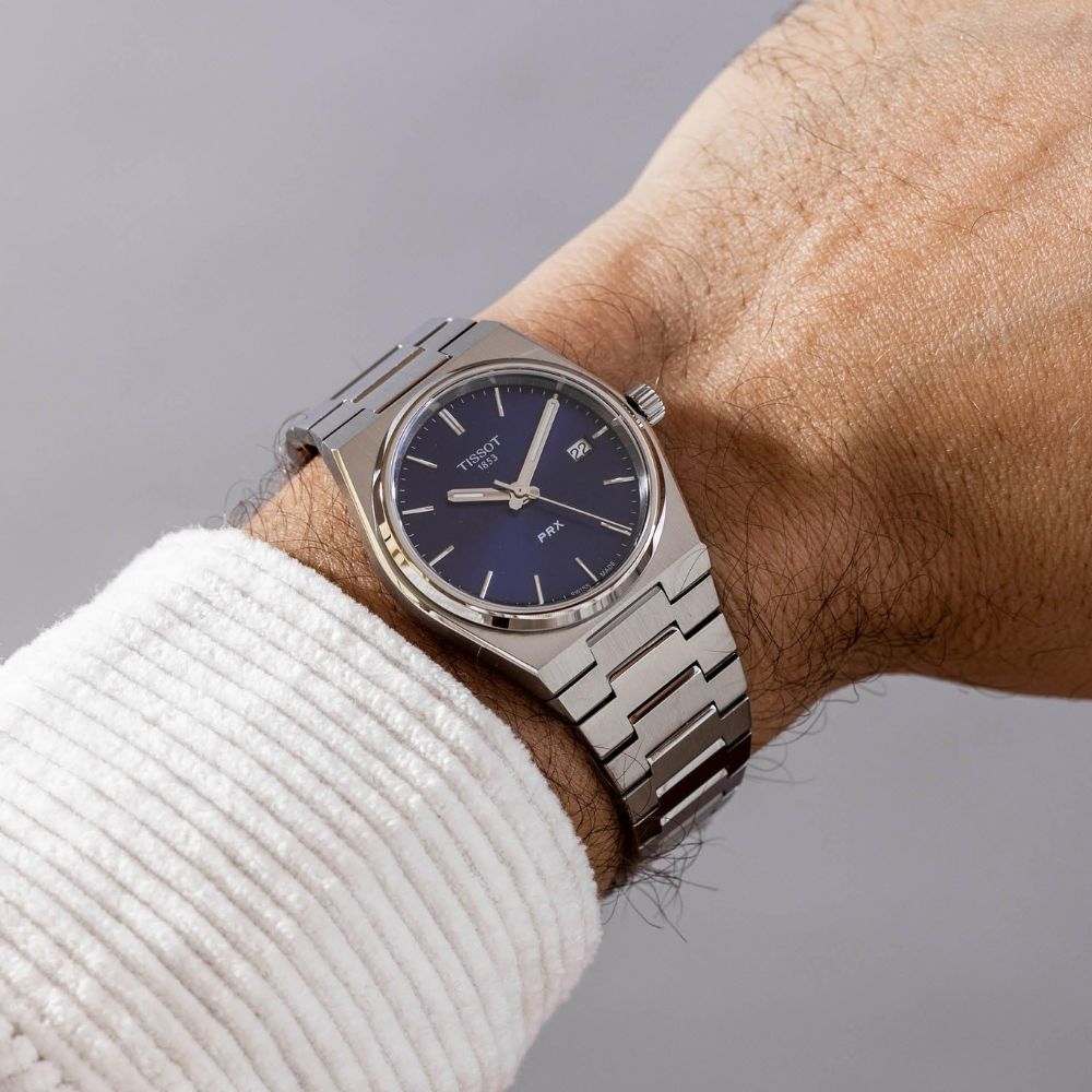 Tissot PRX Quartz 40mm Blueberry