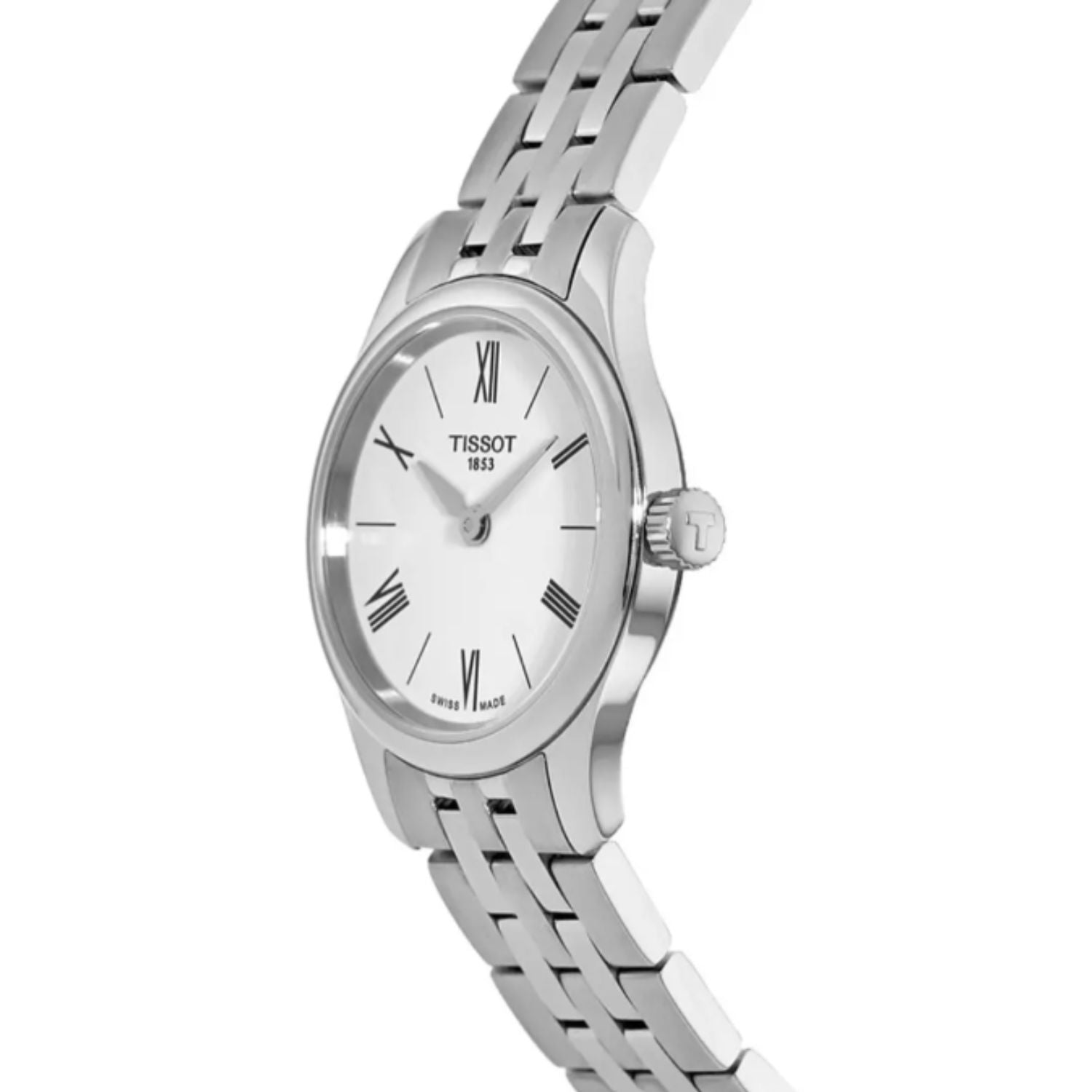 Tissot Tradition Thin White Ladies 25mm