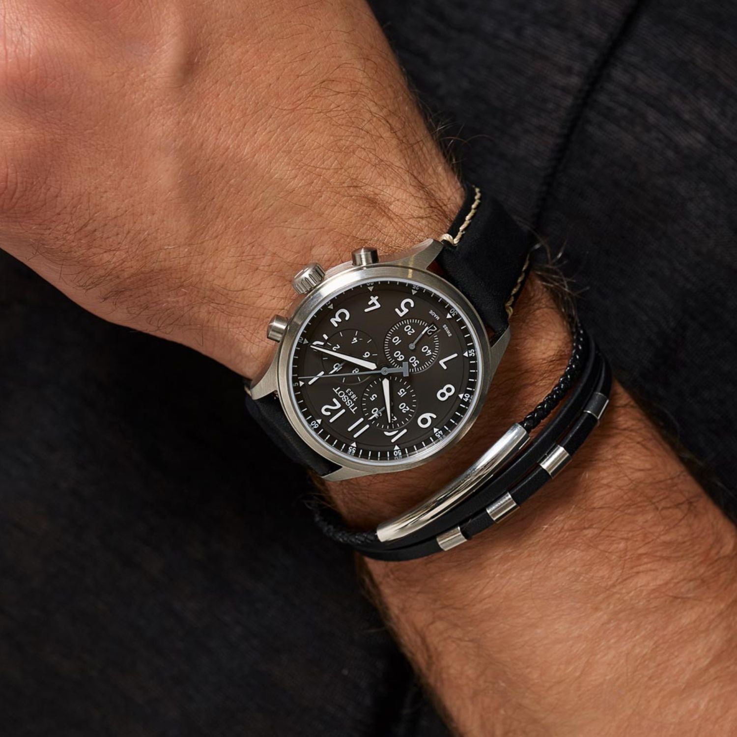 Tissot T-Sport Chronograph XL Negro 45mm