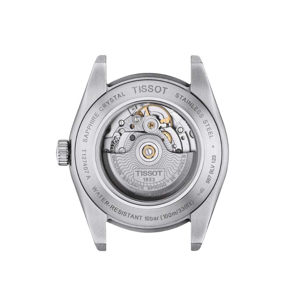 Tissot Gentleman Powermatic 80 Silicium Ice Blue 40mm
