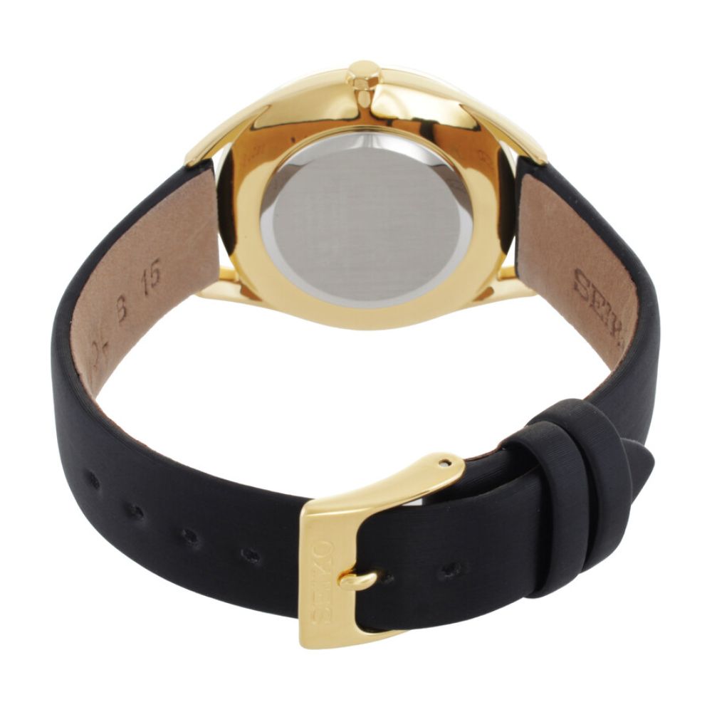 Seiko Gold Emerald Green SWR080 Ladies 32mm