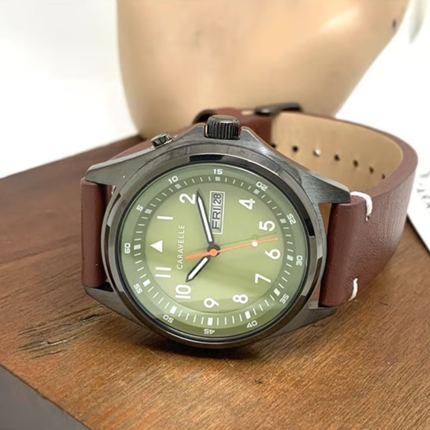 Bulova Caravelle Military Green 40mm