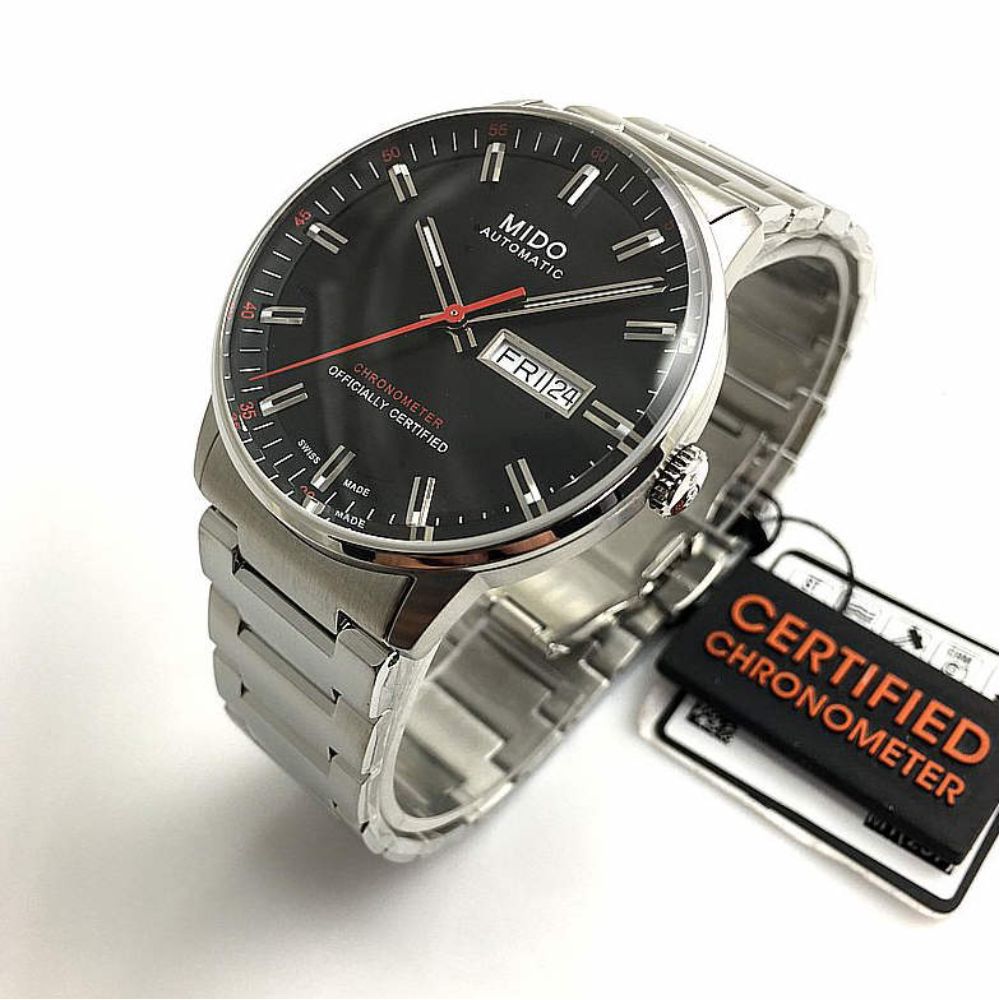 Mido Commander II Chronometer Black 40mm