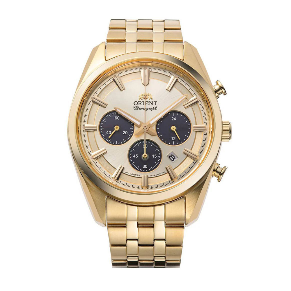 Orient Contemporary Champagne Cronógrafo 40mm