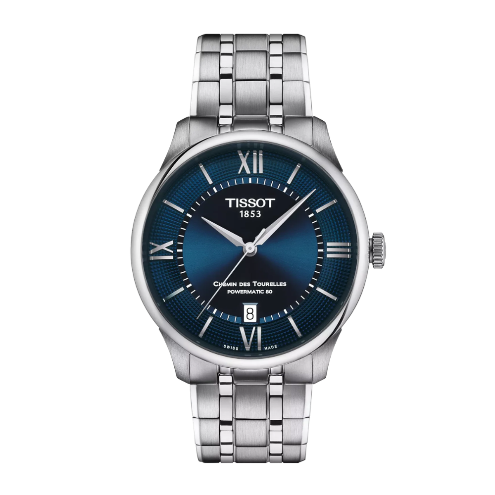 Tissot Chemin Des Tourelles Blue 39mm