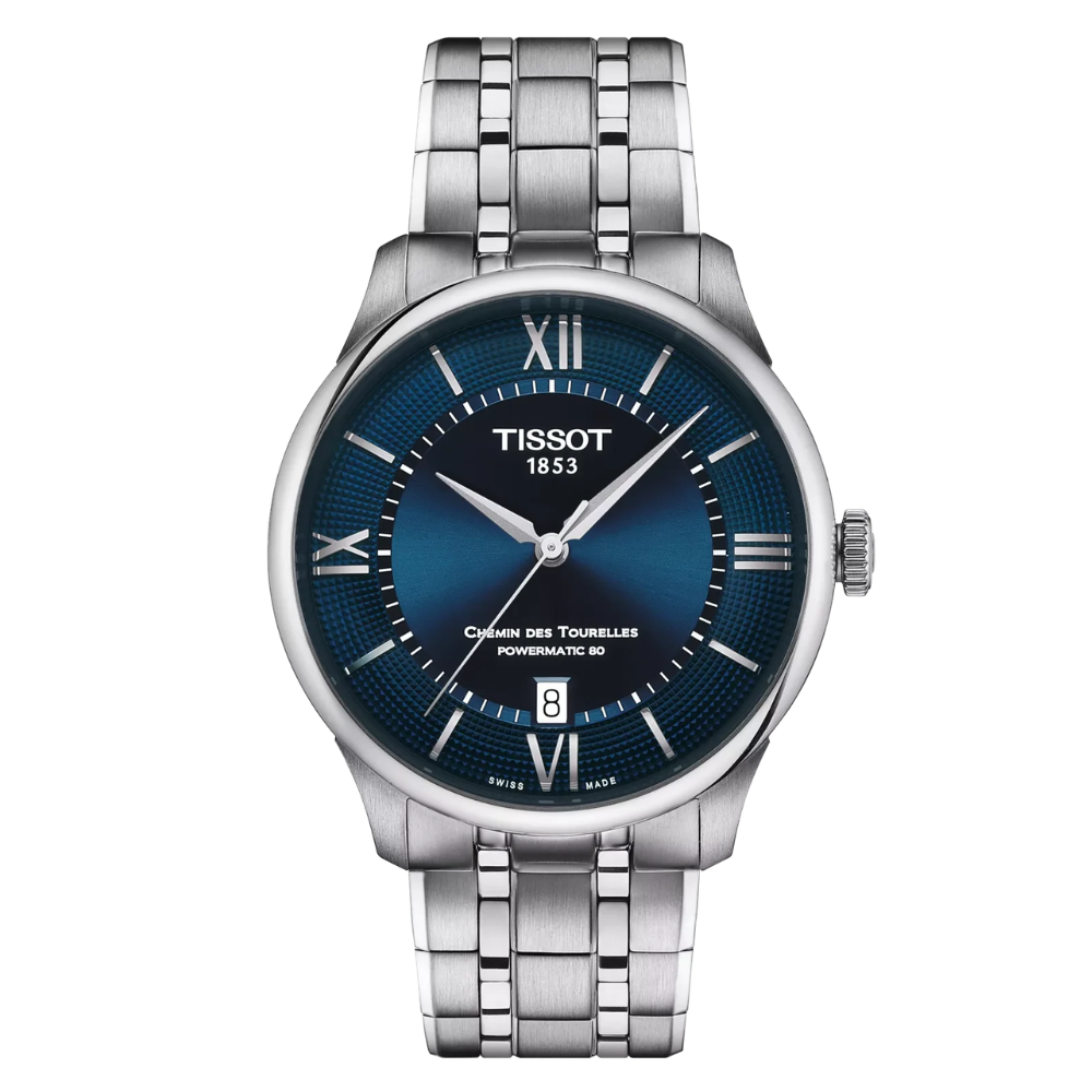 Tissot Chemin Des Tourelles Blue 39mm