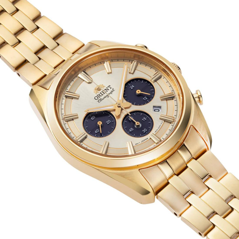 Orient Contemporary Champagne Cronógrafo 40mm