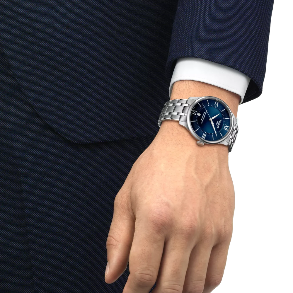 Tissot Chemin Des Tourelles Blue 39mm