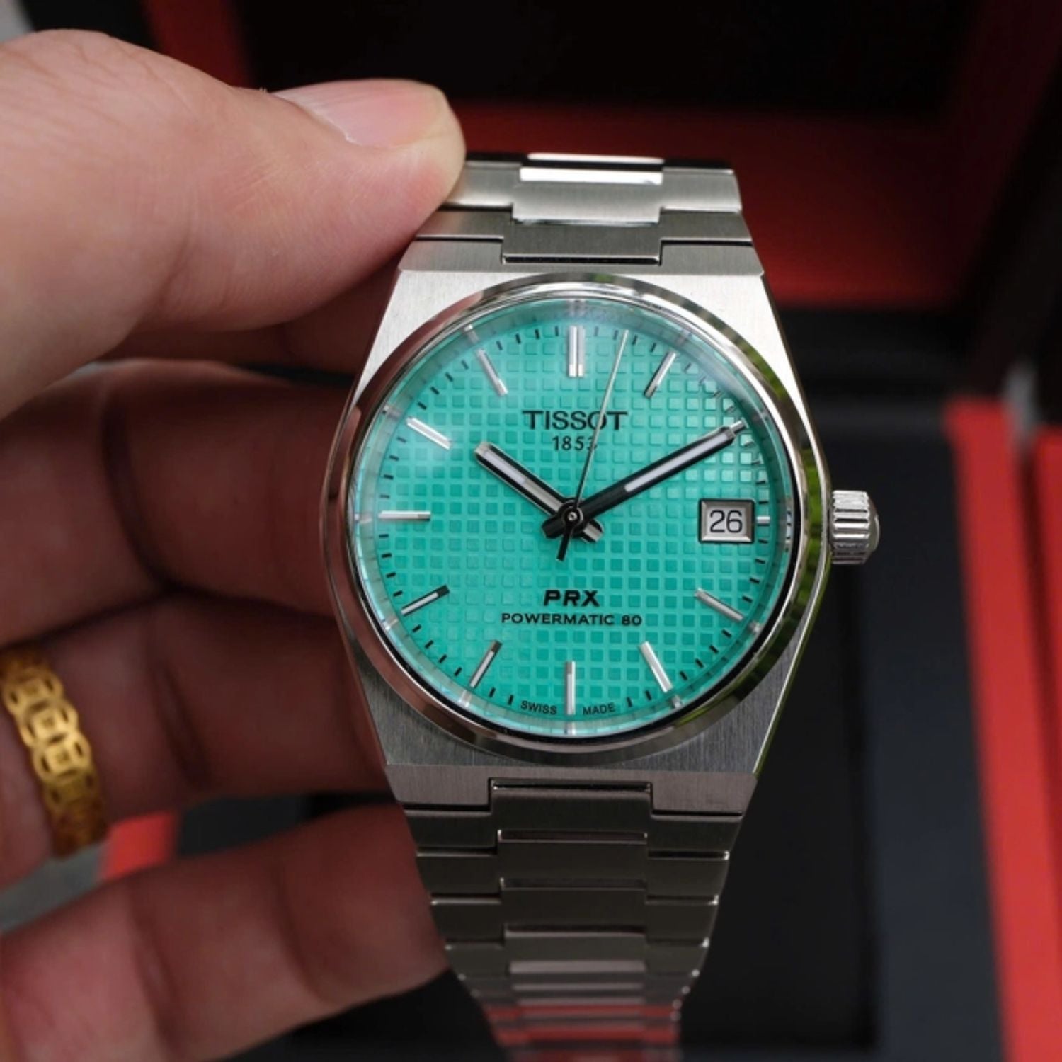 Tissot PRX Powermatic 80 Tiffany 35mm