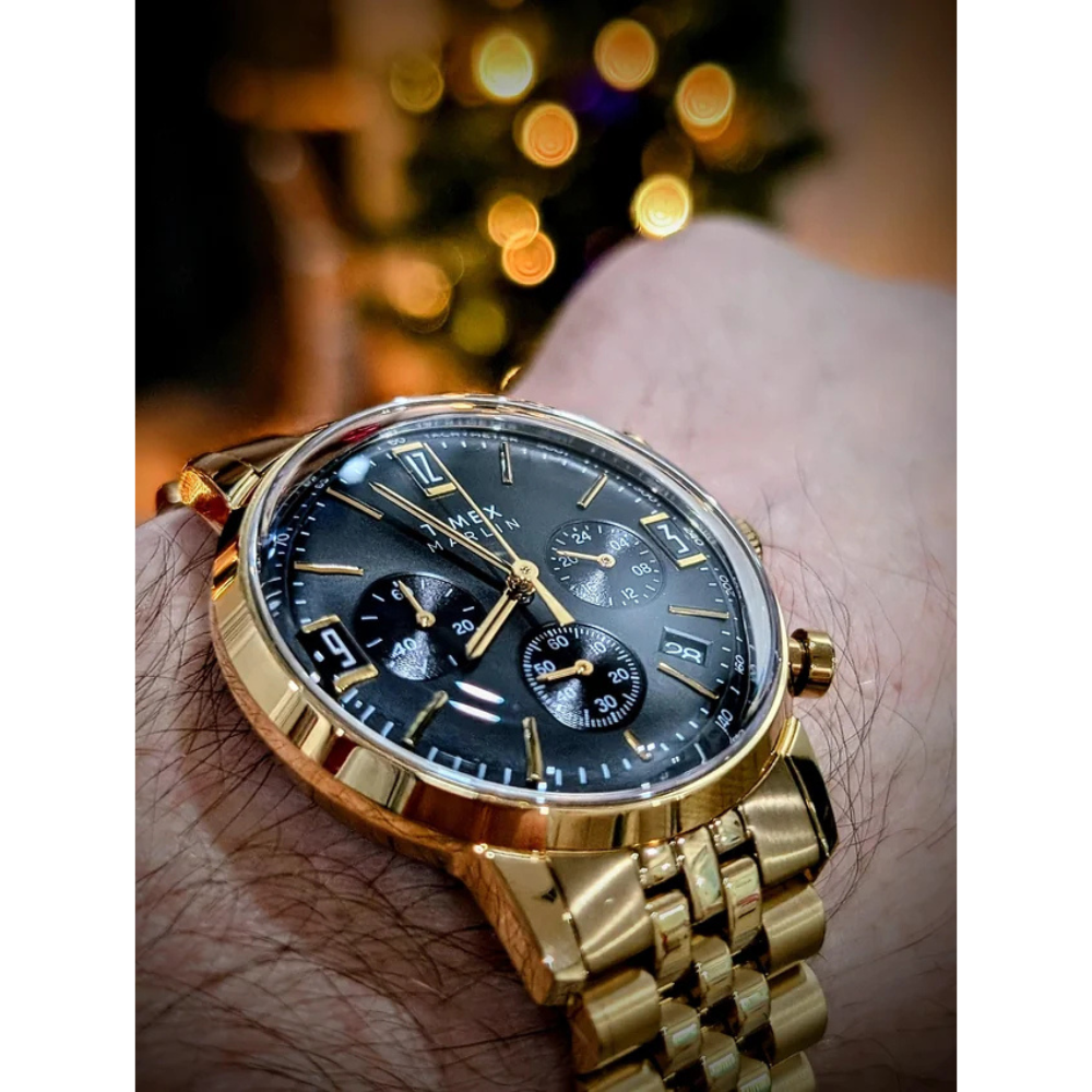 Timex Marlin Chronograph Gold 40mm