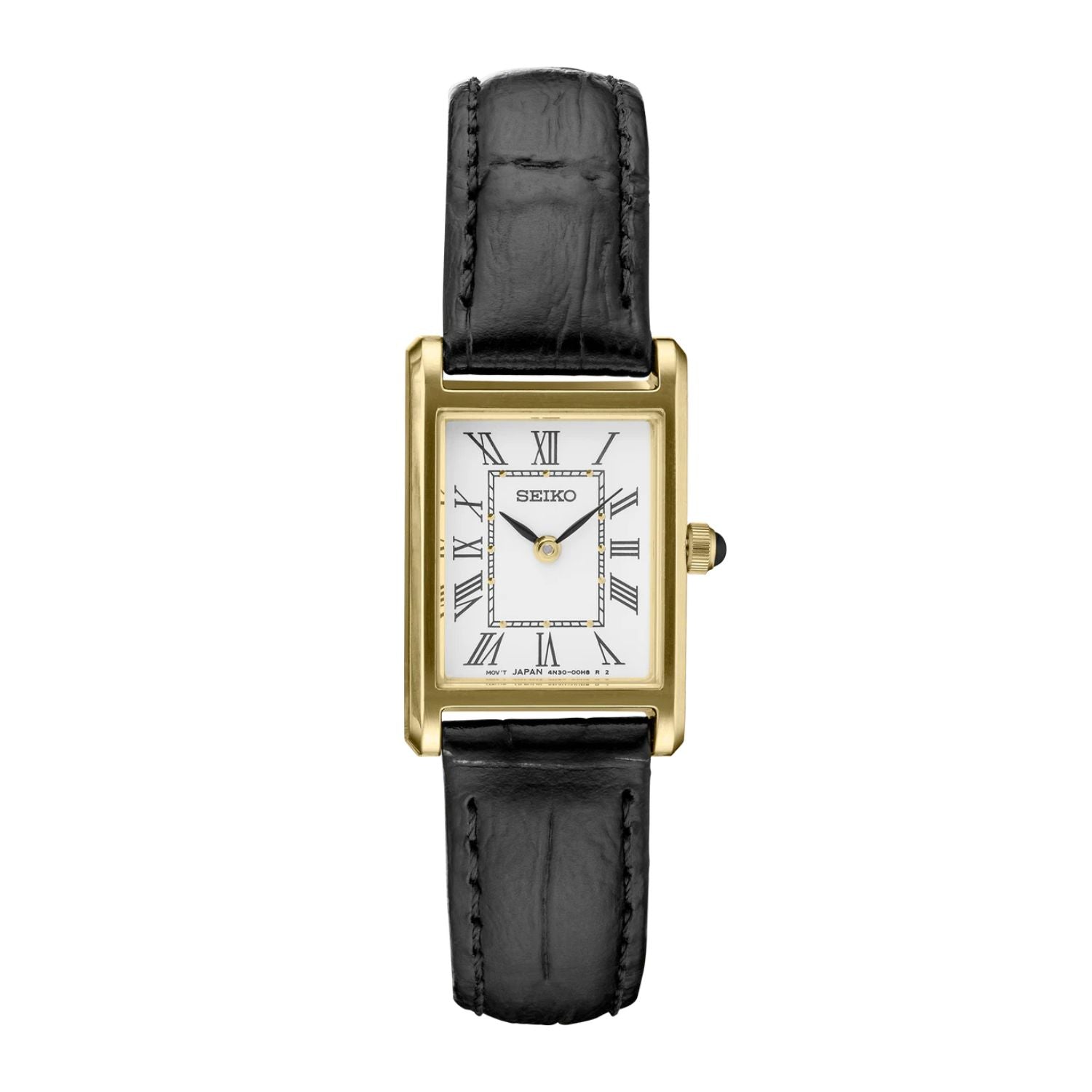 Seiko Tank Gold Ladies Watch SWR054