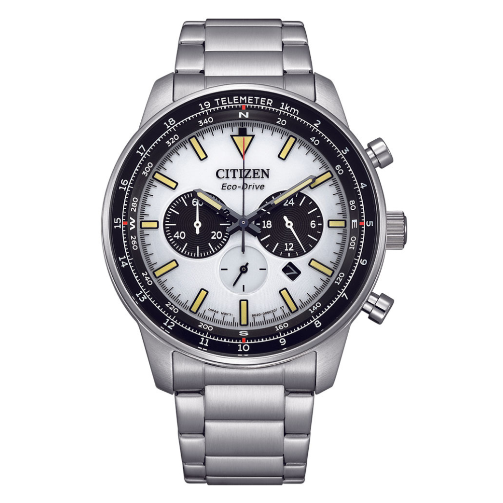 Citizen Eco-Drive Chronograph White  CA4500-91A 44mm
