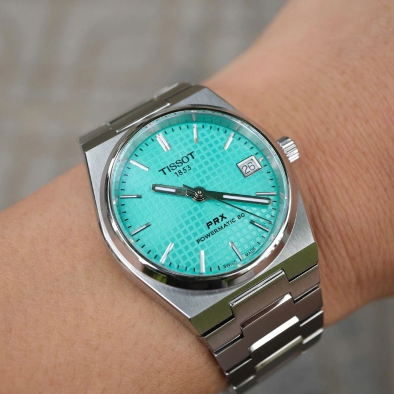 Tissot PRX Powermatic 80 Tiffany 35mm