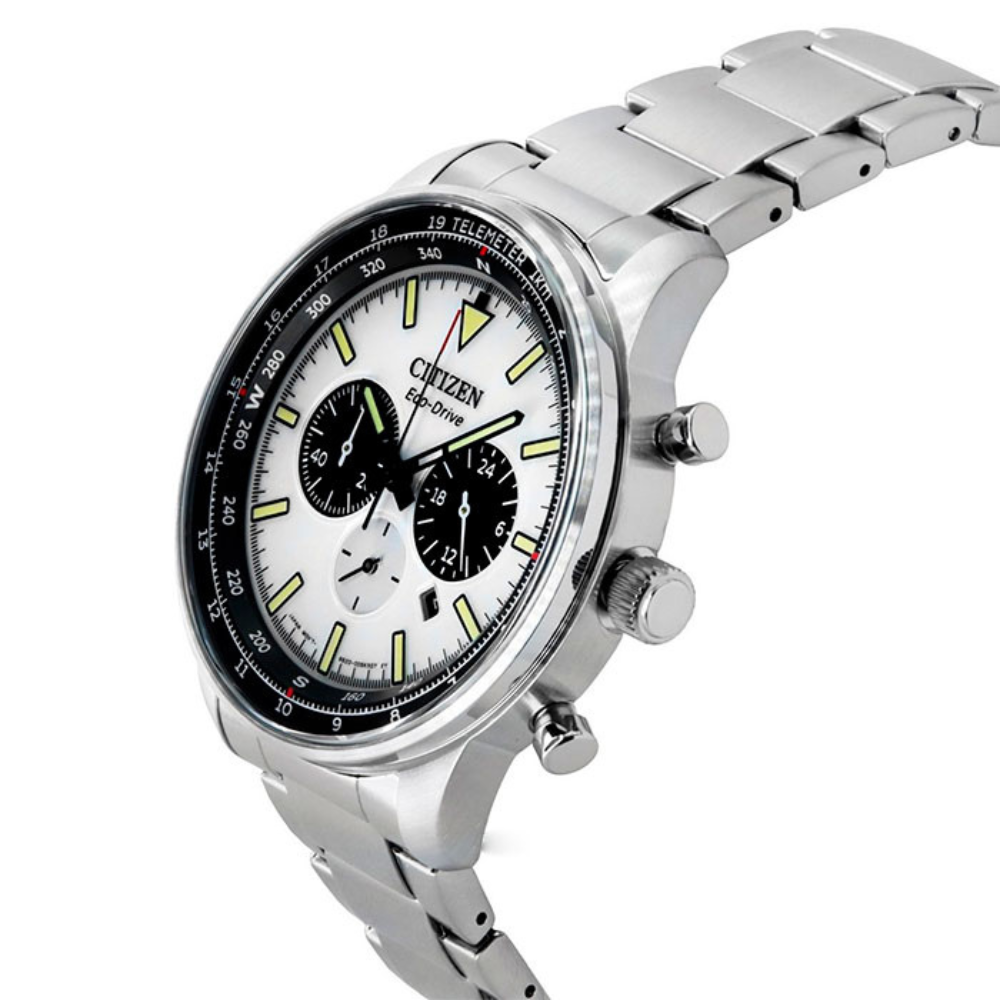 Citizen Eco-Drive Chronograph White  CA4500-91A 44mm