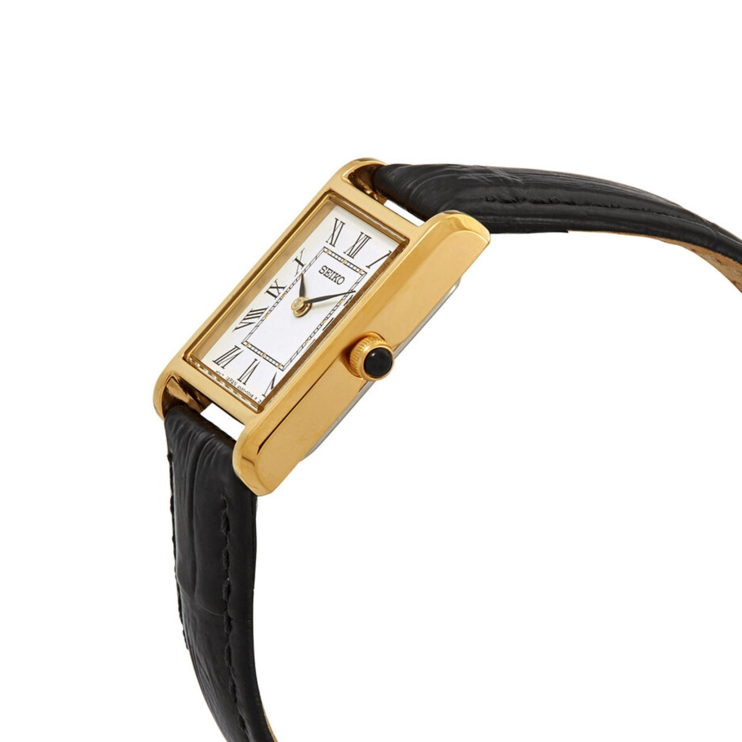Seiko Tank Gold Ladies Watch SWR054