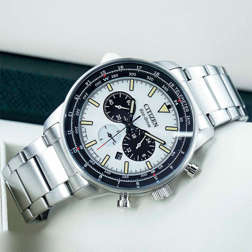 Citizen Eco-Drive Chronograph White  CA4500-91A 44mm
