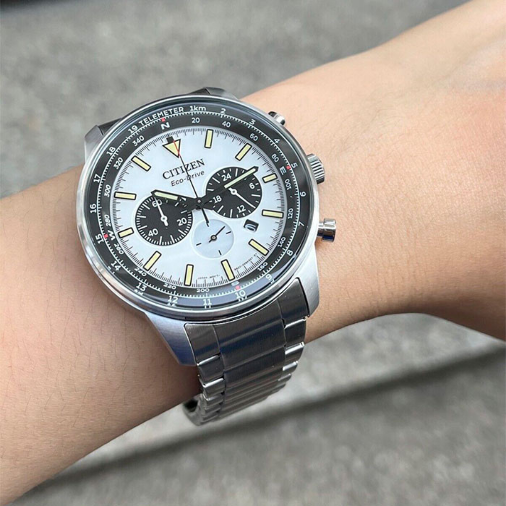 Citizen Eco-Drive Chronograph White  CA4500-91A 44mm
