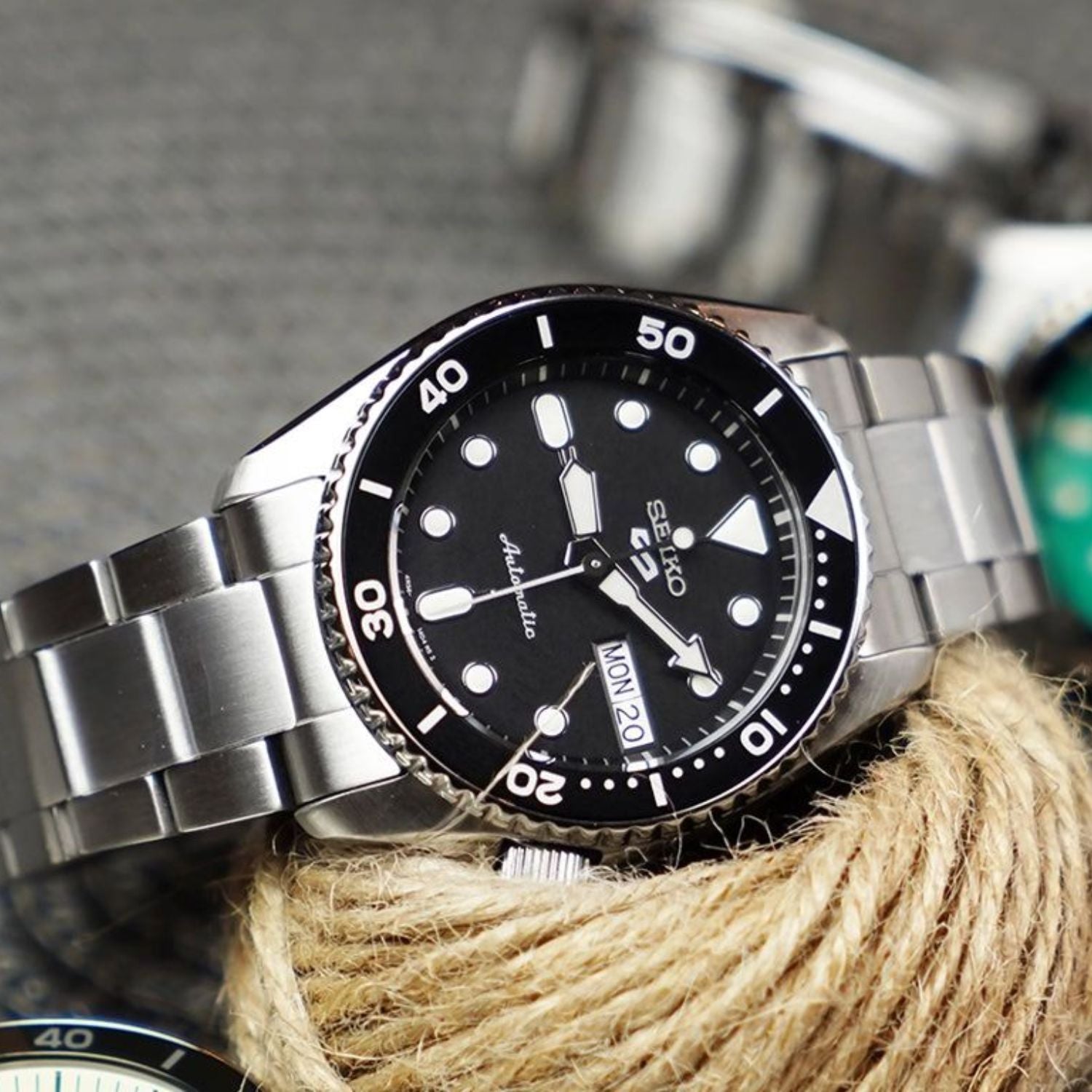 Seiko 5 Sports Black SRPK29K1 38mm