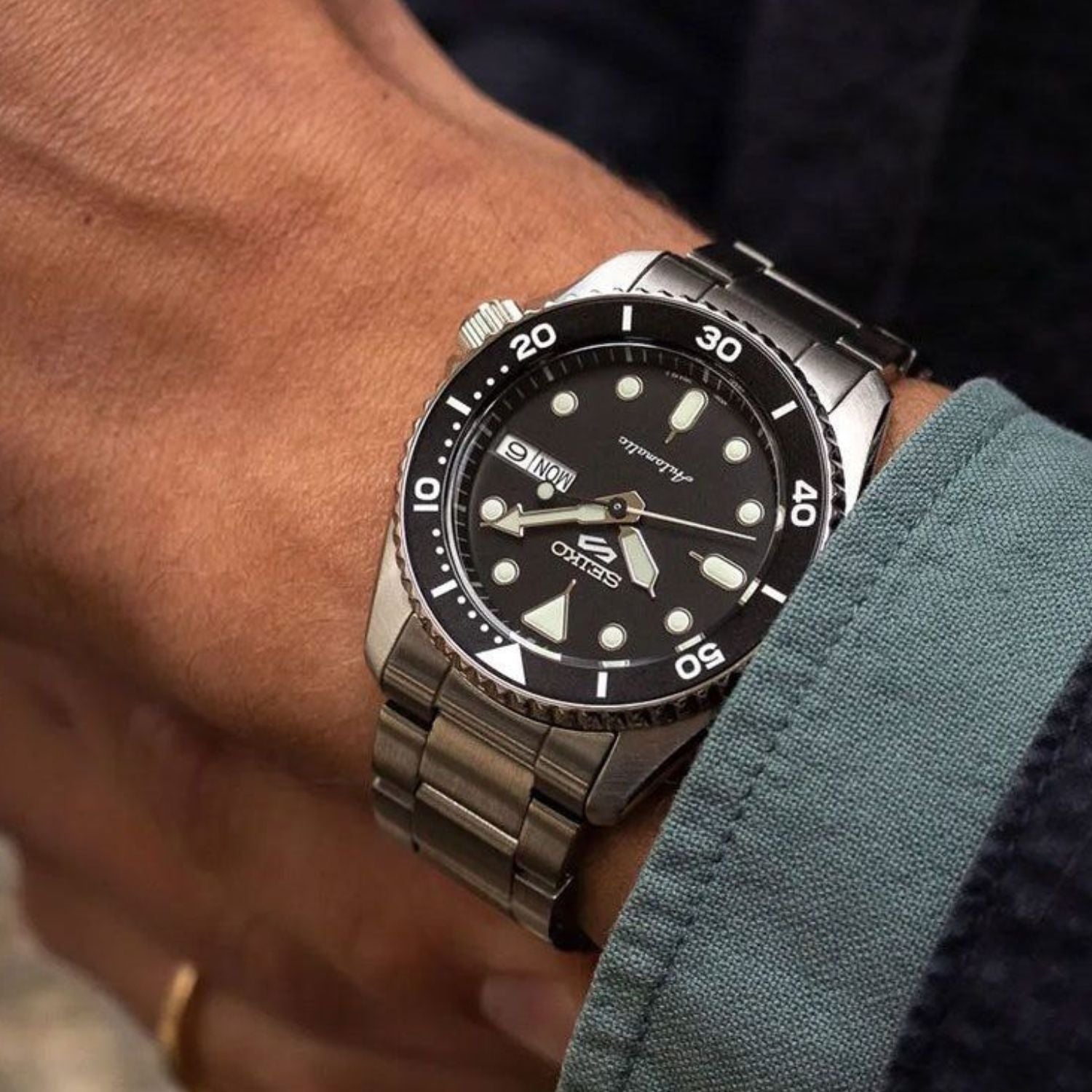 Seiko 5 Sports Black SRPK29K1 38mm