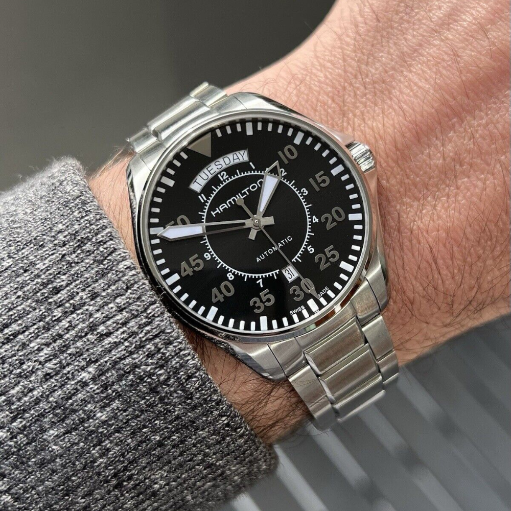 Hamilton Pilot Day-Date Black "Cooper" 42mm