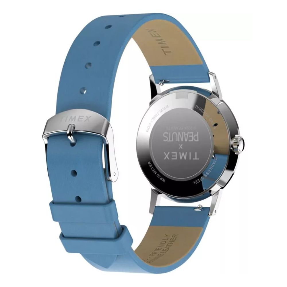 Timex Marlin x Peanuts Manual Wind Blue 34mm
